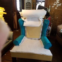 Santa Claus chair in progress