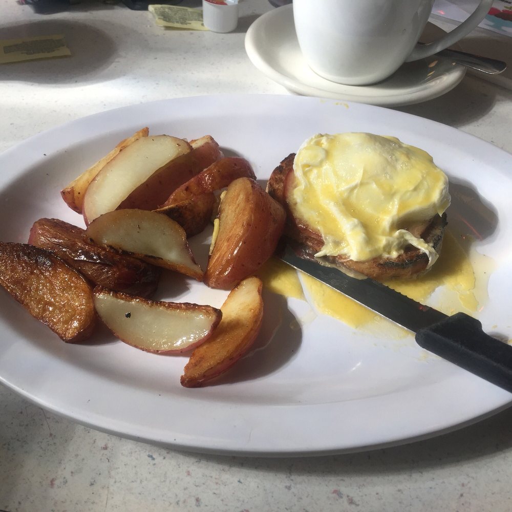 Order Eggs Benedict food online from Scenic 90 Cafe store, Pensacola on bringmethat.com