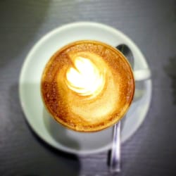 Telefónica Basecamp - Kaffe zum Feierabend. Den nächsten gibt's gratis dank 10stamps.