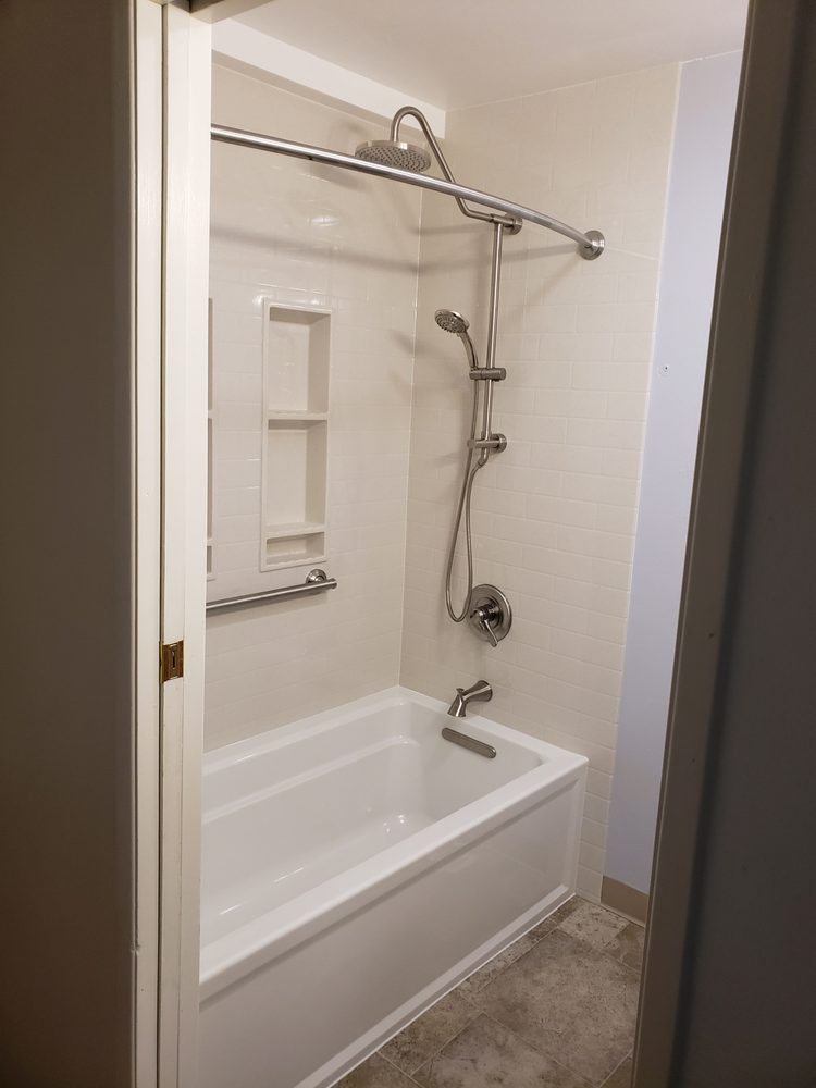 Slide of Rapid Bath & Construction