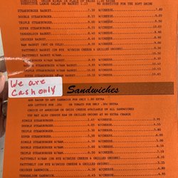 Menu, entrées
