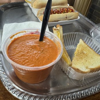 Royals of Troy - Tomato bisque, grilled cheese, and hot dogs. - Sandwiches Near Me - Troy, Virginia Royals of Troy - Tomato bisque, grilled cheese, and hot dogs. - Sandwiches Near Me - Troy, Virginia
