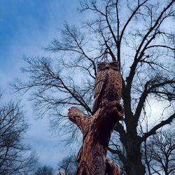 Brookside Park - Part of the carving by Gary Keenan