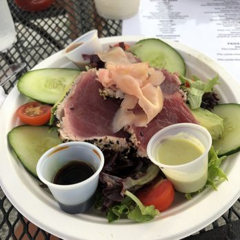 Montauket Hotel - Sesame tuna salad - Hotels Near Me - Montauk, New York Montauket Hotel - Sesame tuna salad - Hotels Near Me - Montauk, New York
