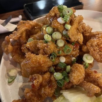 Spicy Shallot - Volcano Crispy Chicken - Thai Near Me - Elmhurst, New York