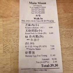 Main Moon Chinese Restaurant