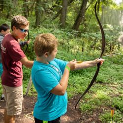 Bridgewater YMCA - Archery at Camp Timber at Bridgewater YMCA offers 20+ traditional and specialty camp options. Mix and match for more summer fun!