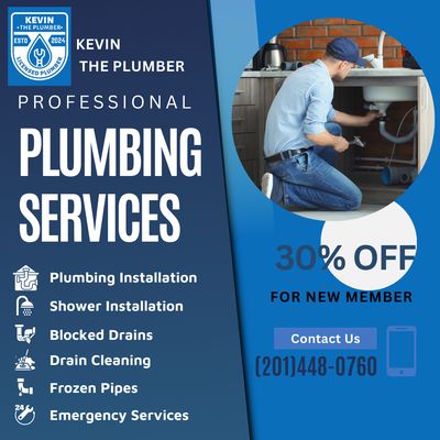 Kevin the Plumber Logo