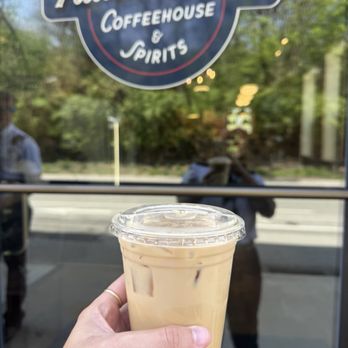 Fulton Yards Coffeehouse & Spirits - Honeycomb Latte - Cafes Near Me - Cincinnati, Ohio