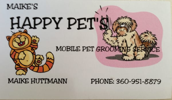 happy pets mobile grooming
