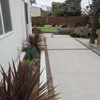 Eco Minded Solutions - New planter and concrete pads - Landscape Architects or Designers Near Me - San Diego, California