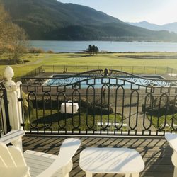 Rowena's Inn on the River - View from Betty Ann room.  Can see many eagles in the morning.
