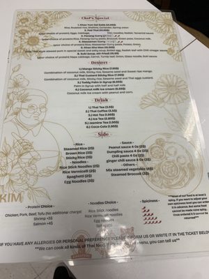 Menu photo 2 Kim Staunton, VA Menu photo 2 Kim Staunton, VA