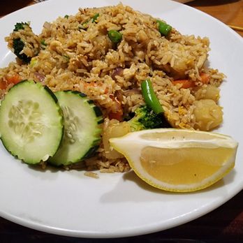 Dahlia Thai Cuisine - 45. Pineapple Fried Rice - Thai Near Me - San Antonio, Texas Dahlia Thai Cuisine - 45. Pineapple Fried Rice - Thai Near Me - San Antonio, Texas