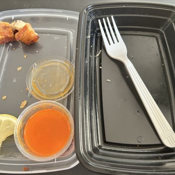 James Fiesta Grill - As you can see, I ate just about EVERYTHING! Very satisfying. - Filipino Near Me - Parkville, Maryland