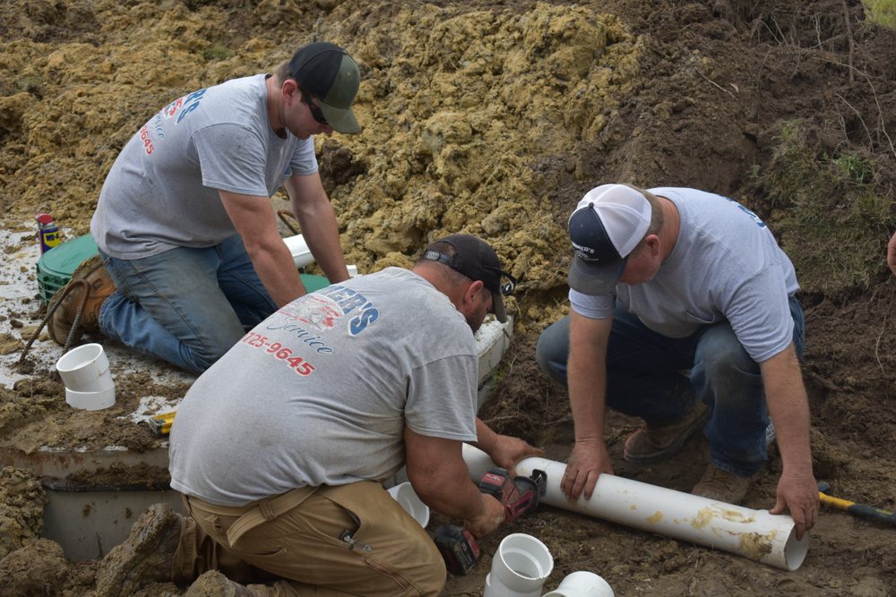 Slide of Farmer's Septic Service