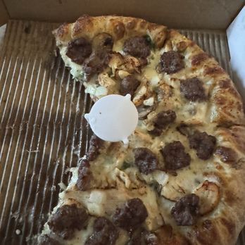 My Pizza - Chicken masterpiece with added real sausage!!! - Pizza Near Me - Morgan Hill, California