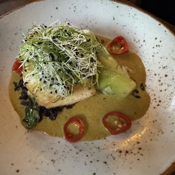 The Raymond 1886 - Sea bass entree - New American Near Me - Pasadena, California