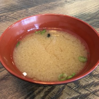 Kibo Sushi - Free Miso Soup - a bit on the salty side (3 stars) - Sushi Bars Near Me - Danville, California Kibo Sushi - Free Miso Soup - a bit on the salty side (3 stars) - Sushi Bars Near Me - Danville, California