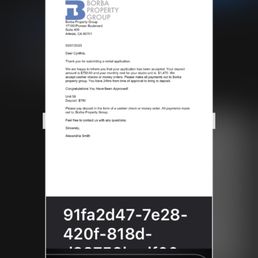 Approval for San Diego property had your letterhead. Also, you list San Diego properties on your website. Approval for San Diego property had your letterhead. Also, you list San Diego properties on your website.