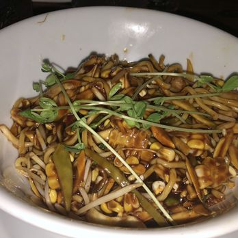 CShore Kitchen and Bar - Japanese noodles with vegetables and fresh corn - New American Near Me - Wellfleet, Massachusetts