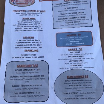 The Wheelhouse - Dinner menu - Seafood Near Me - Lewes, Delaware