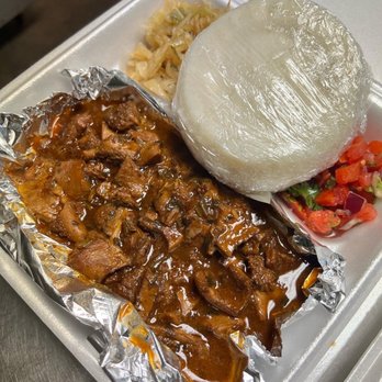 Sahani Kitchen - Matumbo plate (beef tripe) & Ugali - Food Trucks Near Me - Birmingham, Alabama Sahani Kitchen - Matumbo plate (beef tripe) & Ugali - Food Trucks Near Me - Birmingham, Alabama