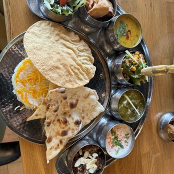 Black Salt - The Thali Plate - Indian Near Me - Chesterfield, Missouri