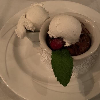 Pampas Steakhouse - Chocolate Volcano Cake with vanilla ice cream - Steakhouses Near Me - Alpharetta, Georgia Pampas Steakhouse - Chocolate Volcano Cake with vanilla ice cream - Steakhouses Near Me - Alpharetta, Georgia