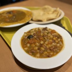 National Museum of the American Indian - Stewed Hominy and Lamb Stew with Fry Bread