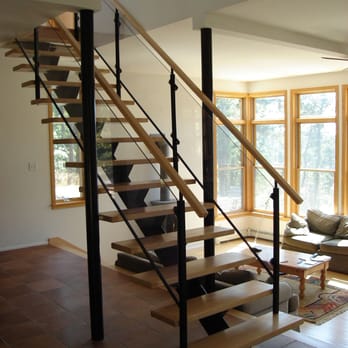 Shannon Taylor Scarlett Architects - Open Stair, New Cape Cod Vacation Home, Truro MA - Architects Near Me Shannon Taylor Scarlett Architects - Open Stair, New Cape Cod Vacation Home, Truro MA - Architects Near Me