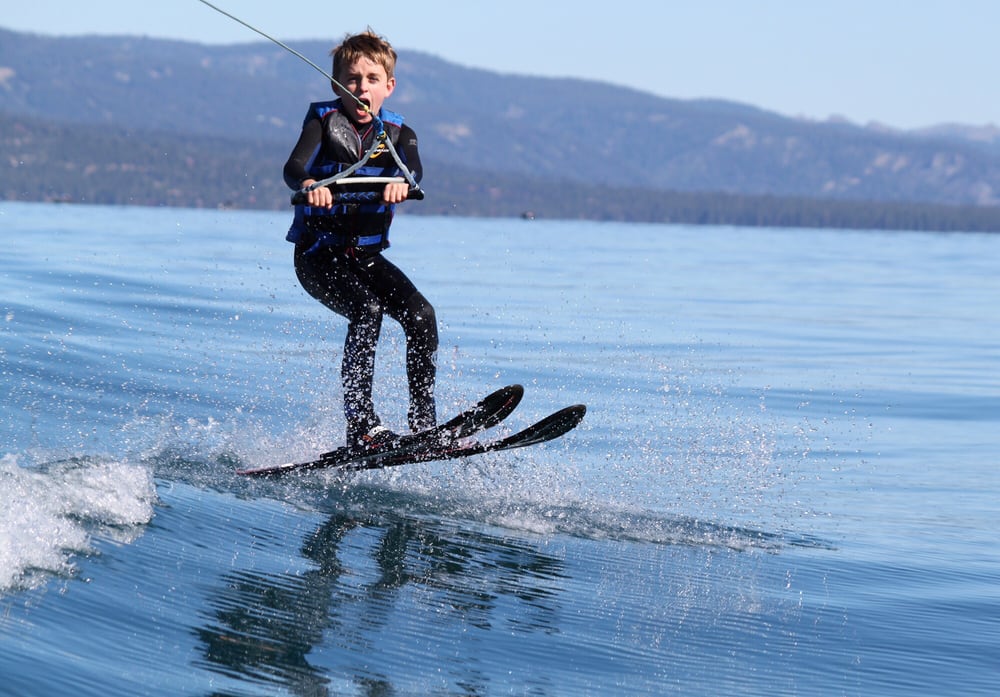 Next Level Tahoe Waterski School Logo