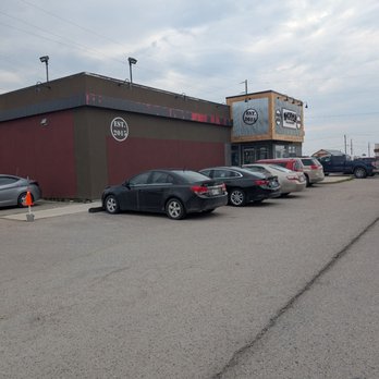 Chuck's Roadhouse Bar and Grill - Exterior as I walk from the parking lot - Steakhouses Near Me - Steinbach, Manitoba