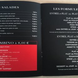 L'Ecluse - menus
