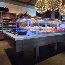 The salad bar