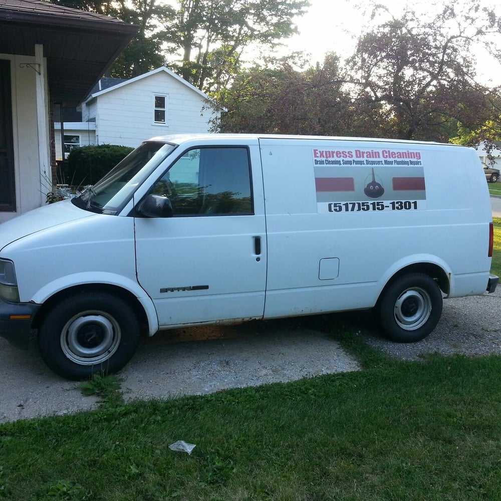 Slide of Express Drain Cleaning