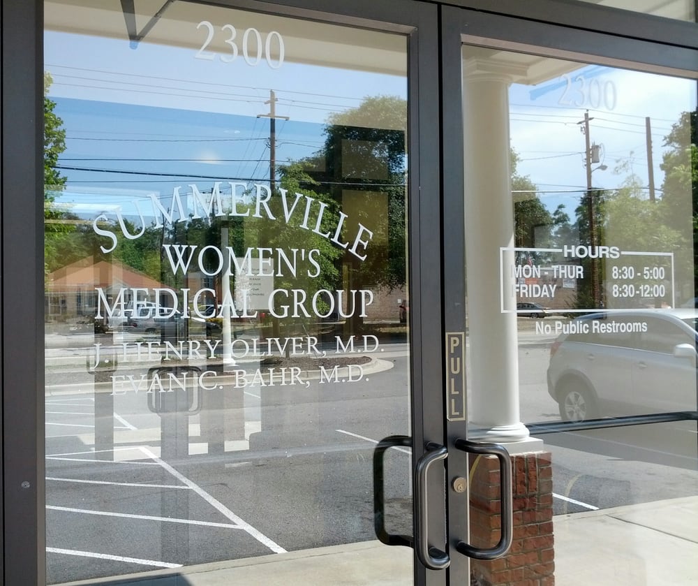 SUMMERVILLE WOMEN’S MEDICAL GROUP Updated September 2024 2300