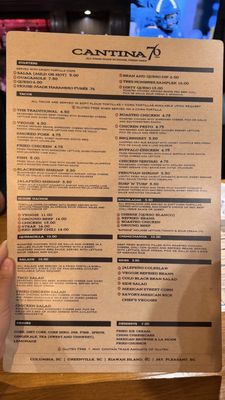 Menu photo 3 Cantina 76 Greenville, SC Menu photo 3 Cantina 76 Greenville, SC