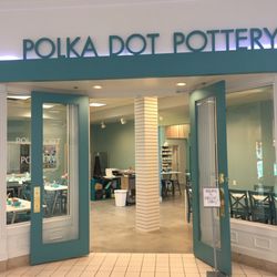 Polka Dot Pottery - Front of the business