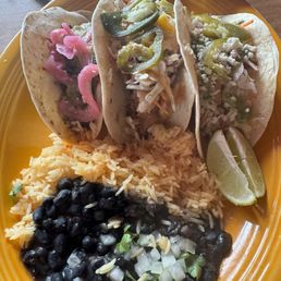 Taco platter