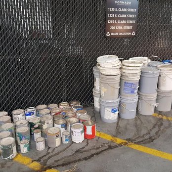 Yuck Old Paint - On average we pick up 1-3 tons of paint waste at each individual commercial building, whether a hotel, condo, office building. - Hazardous Waste Disposal Near Me Yuck Old Paint - On average we pick up 1-3 tons of paint waste at each individual commercial building, whether a hotel, condo, office building. - Hazardous Waste Disposal Near Me