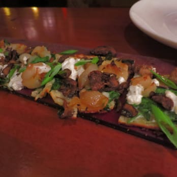 Seasons 52 - mushroom flatbread - New American Near Me - Orlando, Florida
