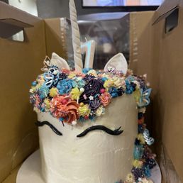 Unicorn birthday cake Unicorn birthday cake