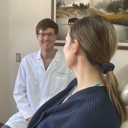 Blake Brown, DDS - Dr. Blake Brown and patient