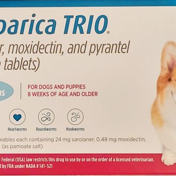 Heights Veterinary Associates - Simparica Trio Chewables 6pc $190.00 (07/08/24). #HeightsVeterinaryAssociate #JerseyCity #NewJersey #Veterinary - Veterinarians Near Me - Jersey City, New Jersey Heights Veterinary Associates - Simparica Trio Chewables 6pc $190.00 (07/08/24). #HeightsVeterinaryAssociate #JerseyCity #NewJersey #Veterinary - Veterinarians Near Me - Jersey City, New Jersey