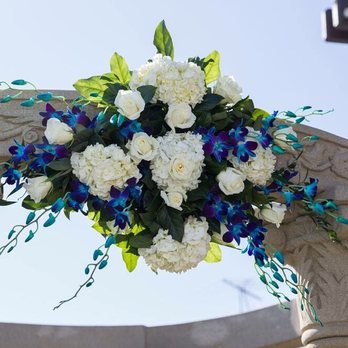 Island Petals - Flowers above us for the ceremony. - Florists Near Me - Fullerton, California