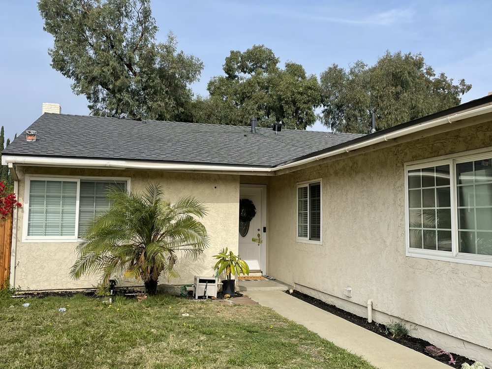 Slide of A's Roofing