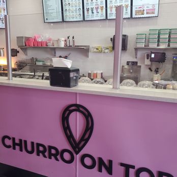 Churro On Top - Inside counter - Desserts Near Me - Arlington, Texas