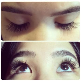 Polished Bar - Love my lashes!! Enough drama yet it feels super light and comfortable - Nail Salons Near Me - Orange, California
