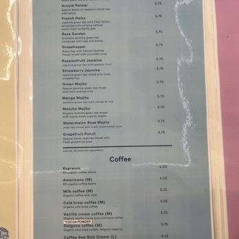 Redstraw - menu - Bubble Tea Near Me - Carrollton, Texas